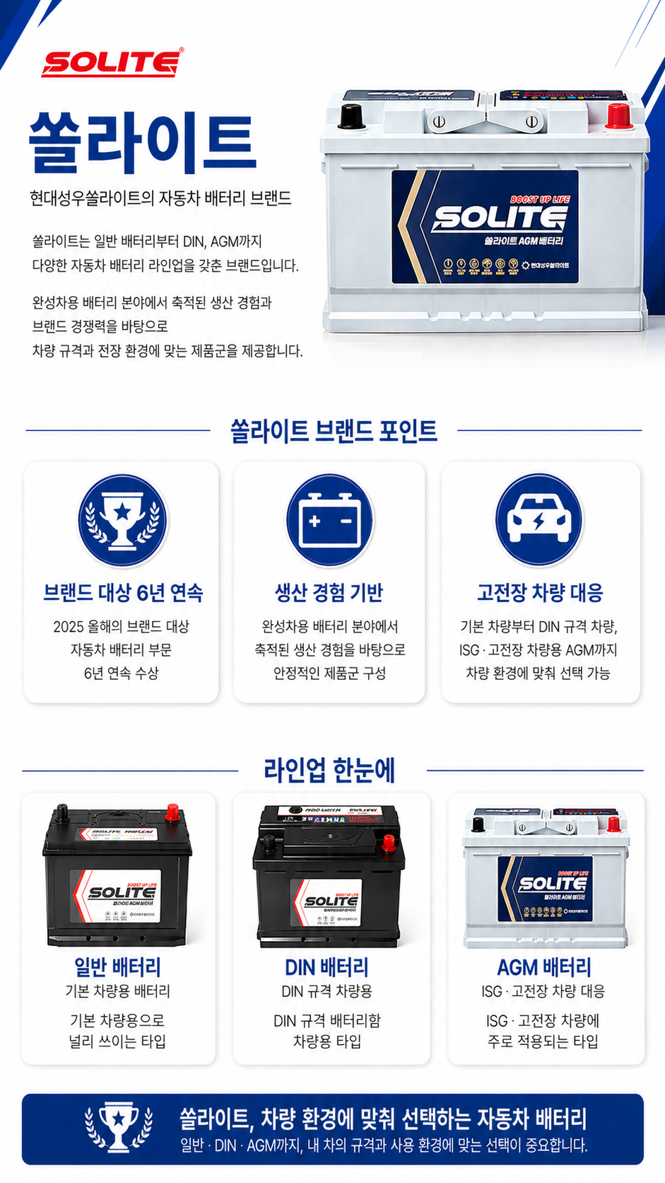 쏠라이트 브랜드 소개